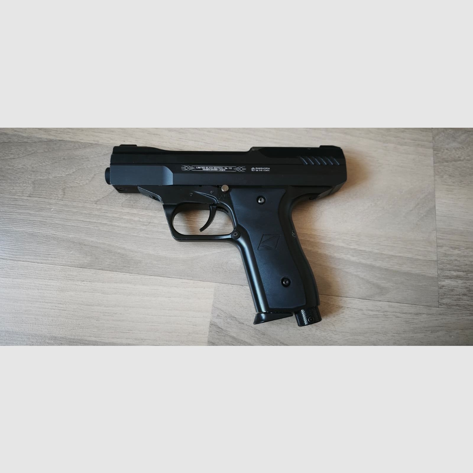 Kingman Eraser Black Edition RAM Pistol – Limited No. 133