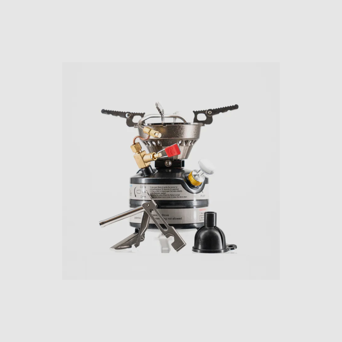 Benzinkocher nach US M-95 - für Befüllung mit Benzin bleifrei (mind. 93 Oktan)