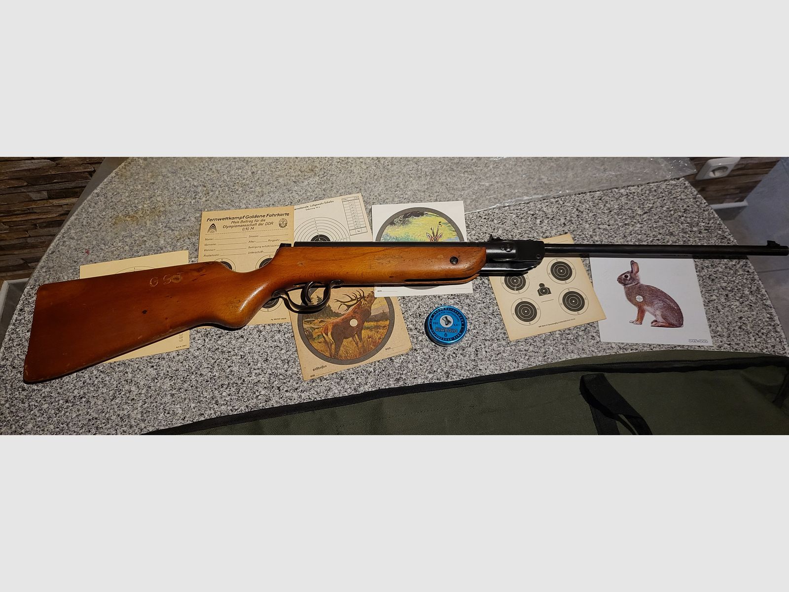 Luftgewehr Haenel Knicker Modell 300