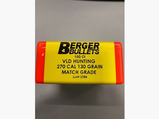 BERGER PALLE C 270 GR 130 VLD HUNT