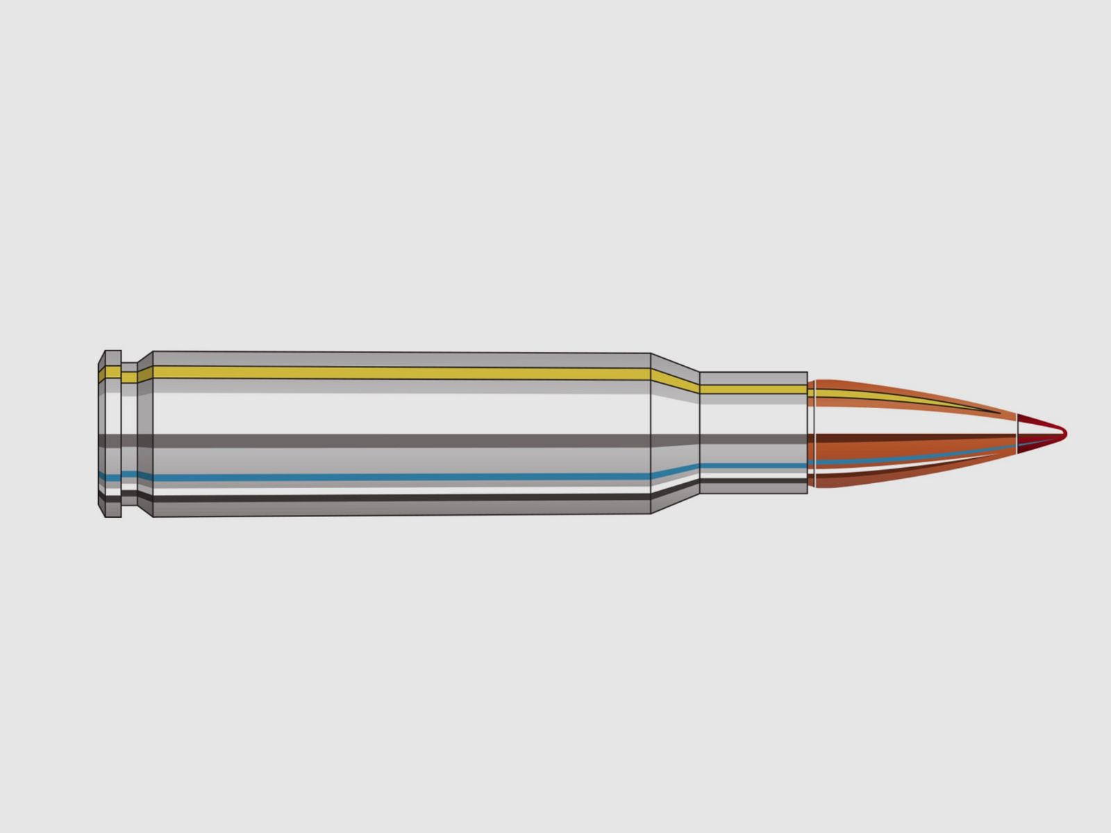 Hornady 809864 .308 Win. Outfitter CX 10,7g 165grs. Bleifrei Langwaffenmunition