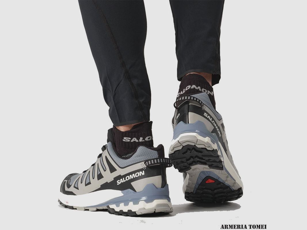 SALOMON – MEN – XA PRO 3D V9 GTX Flint Stone / Black / Ghost Gray, image 8 of 8