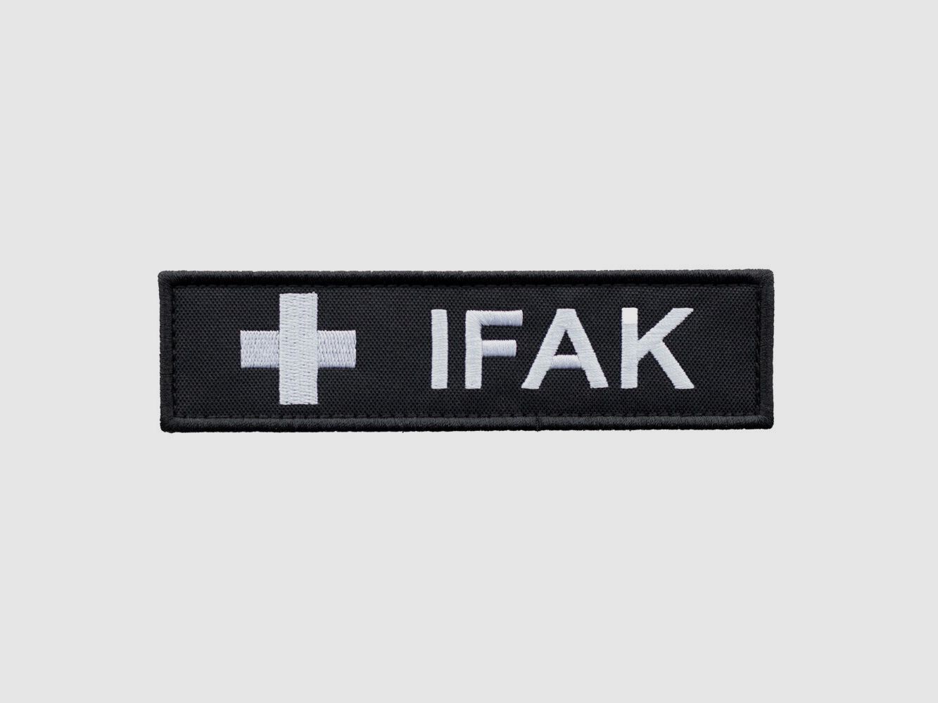 IFAK fabric patch - embroidered 13.5 x 3.5 cm