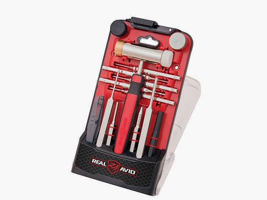Real Avid Accu-Punch Hammer & AR15 Pin Punch Set