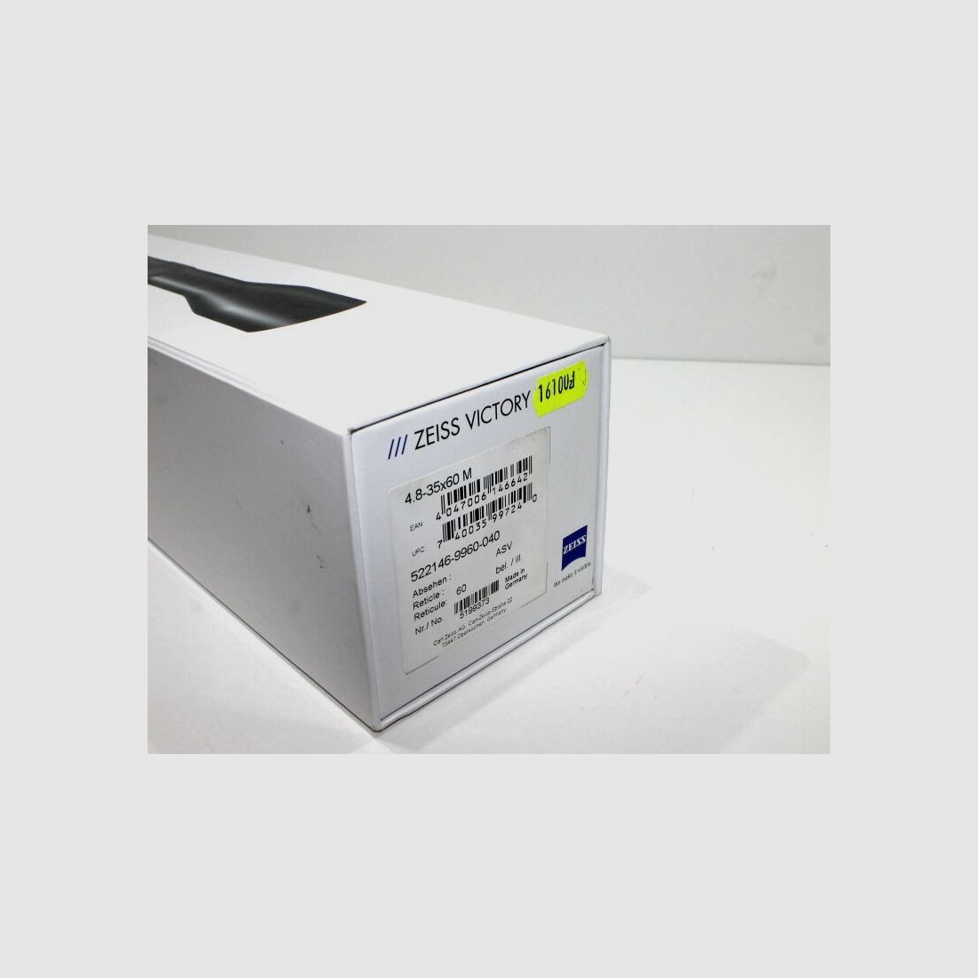 Zielfernrohr Zeiss Victory 4.8-35x60M