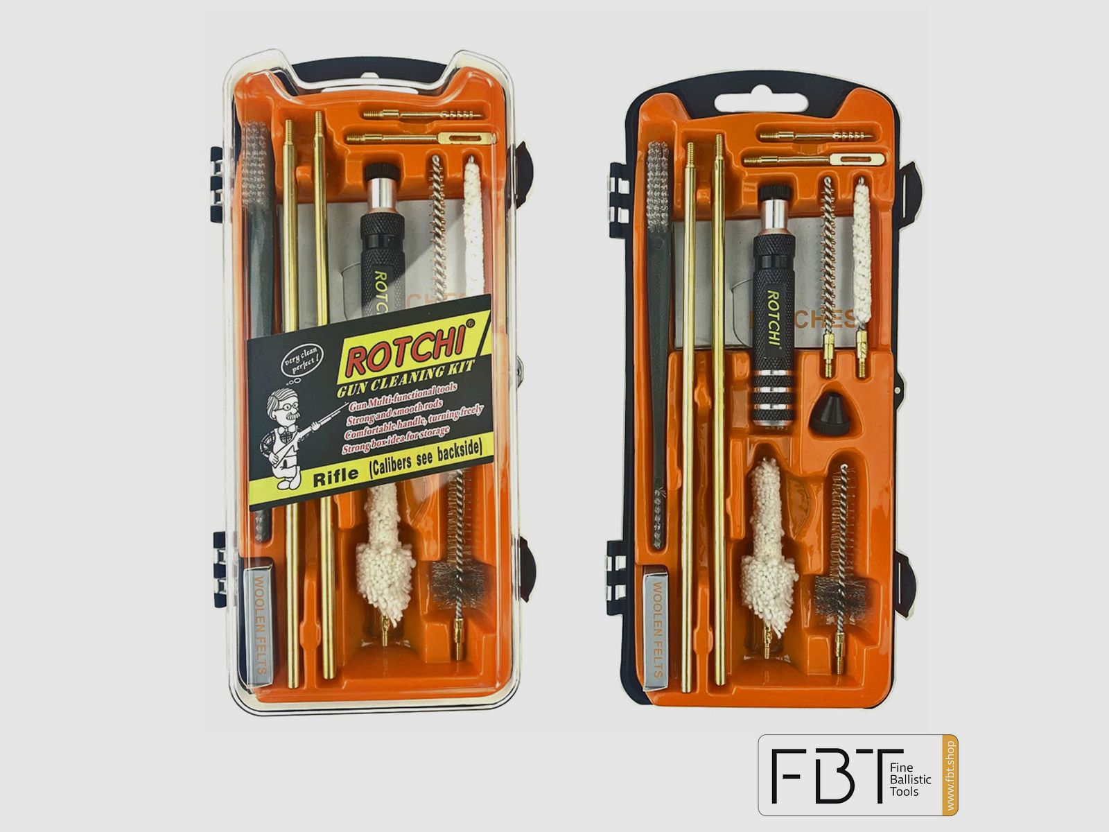 Rotchi Reinigungsset Langwaffe | Kaliber .30 / 7,62 mm