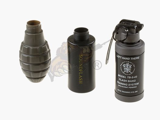 Thunder-B Sound Grenade Set Gen. II Pineapple, Soundflash und Flash Bang