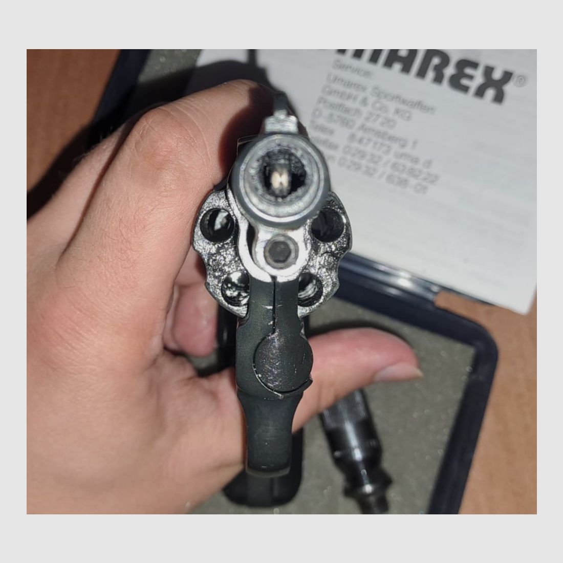 Seltener Reck Chief Special im Kaliber 9 mm R. Knall