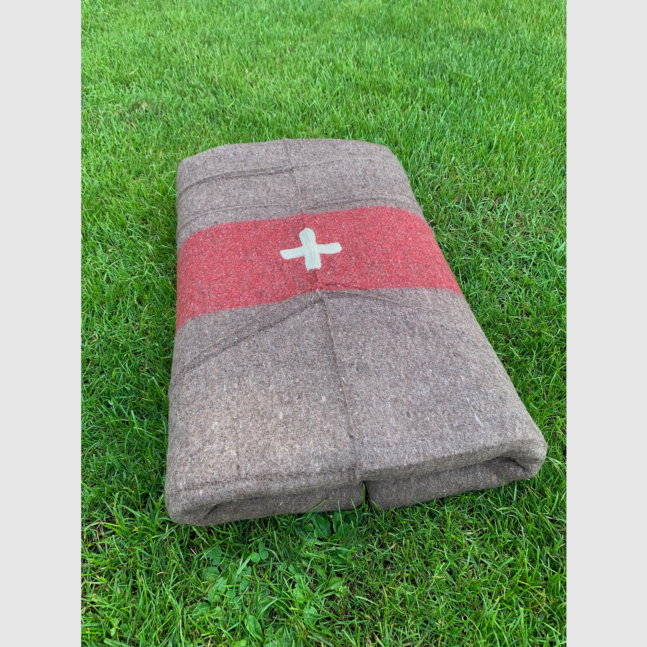 Schweizer Wolldecke