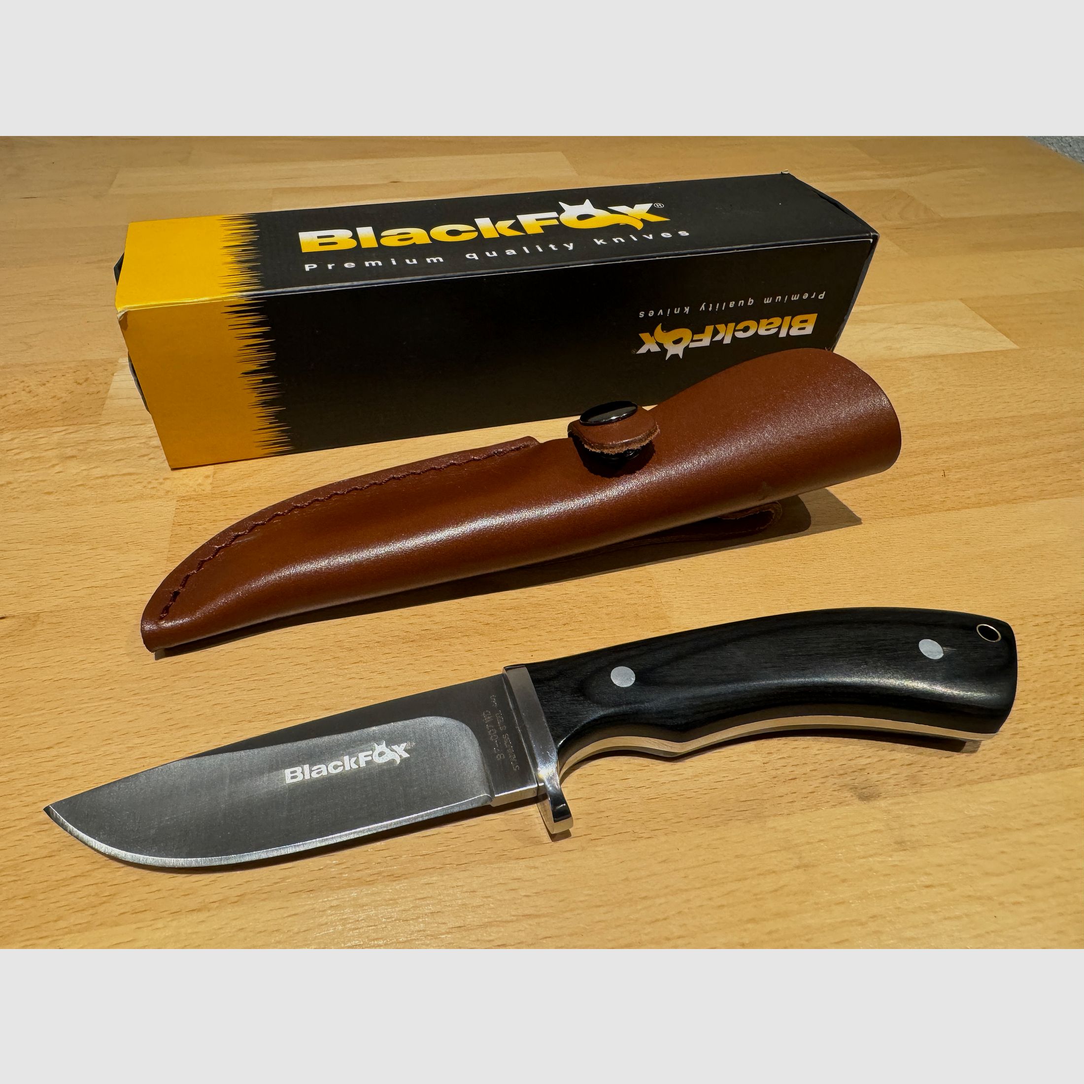 Black Fox hunting knife NEW