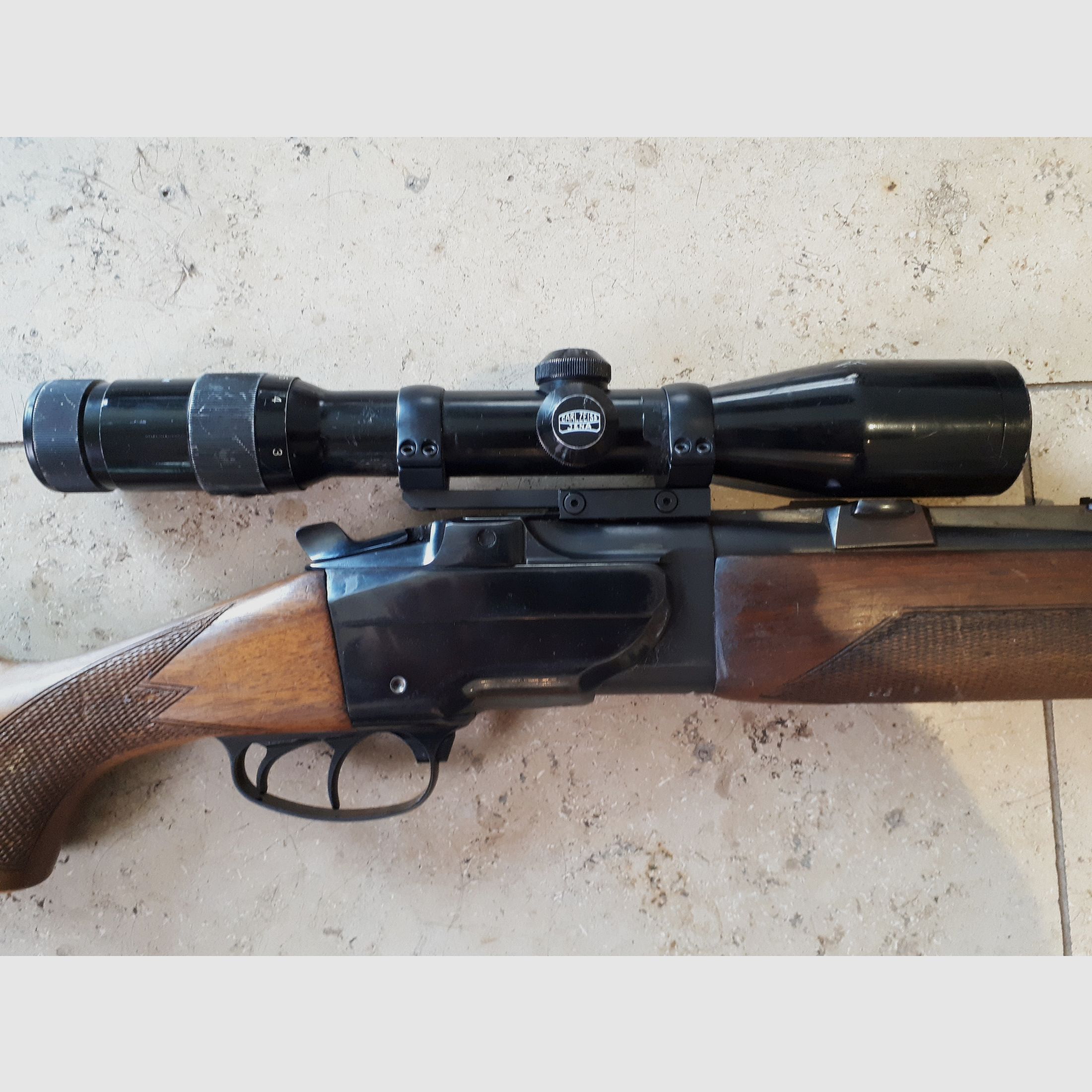 Fucile a canne sovrapposte modello Brünner ZH