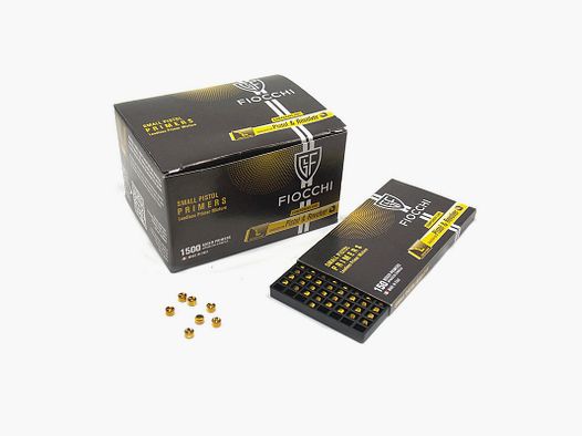 FIOCCHI – SMALL PISTOL PRIMERS LEADLESS