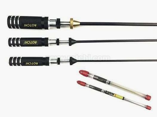 Rotchi Einteiliges PVC- und Stahlrohr 38" mit 7mm Gewinde