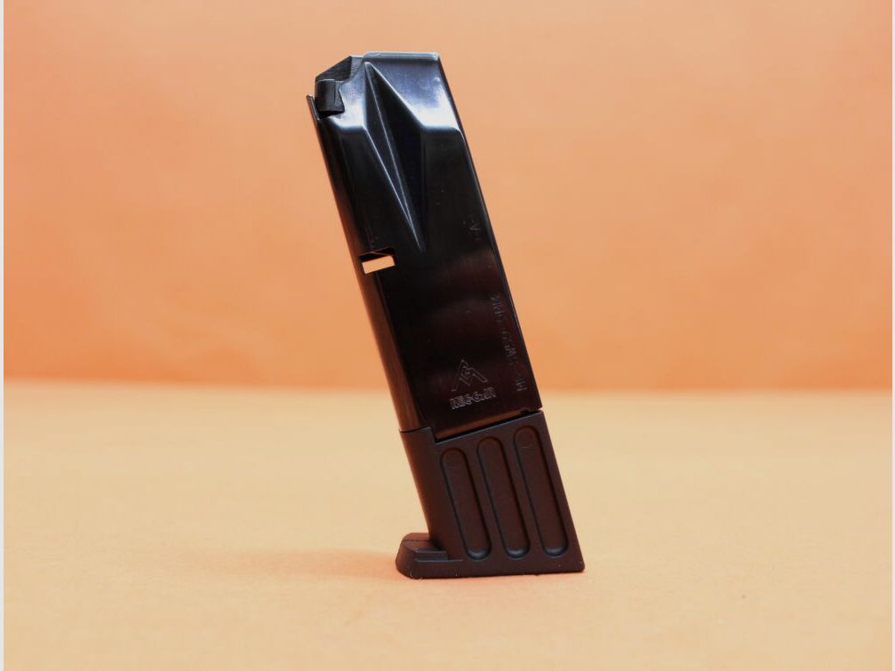 MEC-GAR S&W 5900/ 915/910/ 659: MEC-GAR magazine 10-round blued 9mm Luger, e.g. for Marlin Camp Carbine
