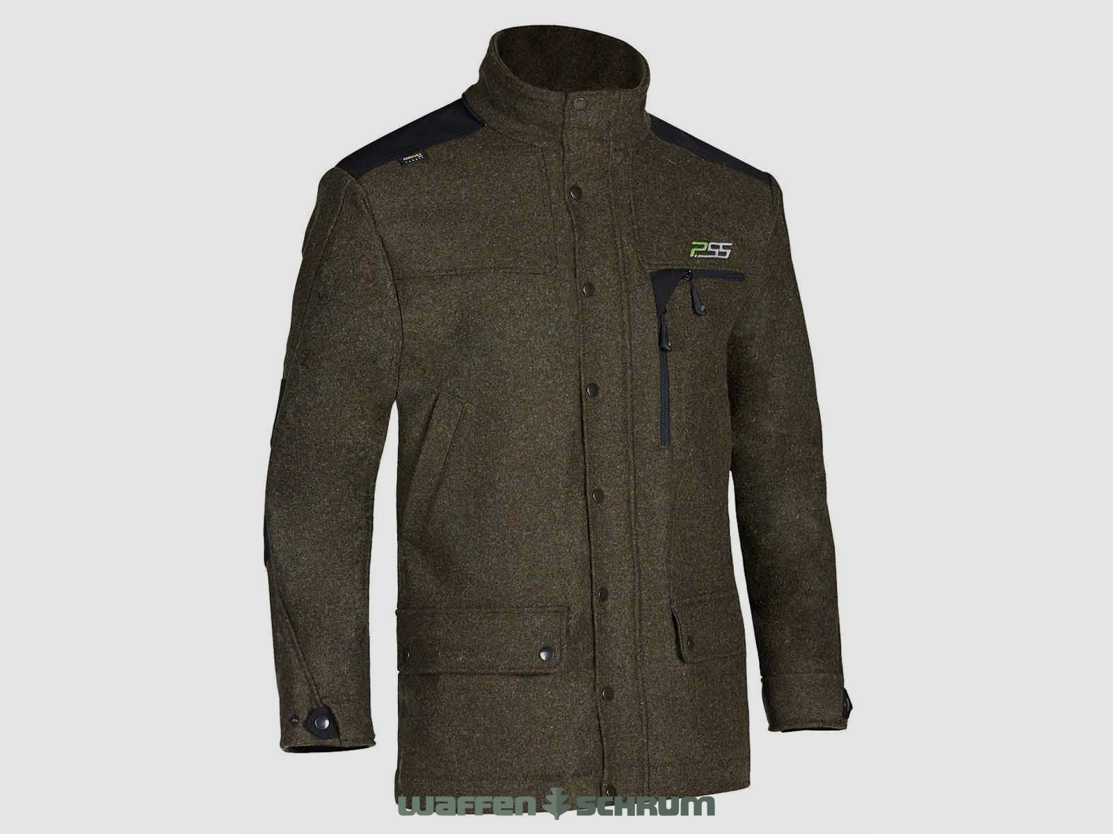 Pfeiffer Sicherheitssysteme Lodenjacke X-Treme Grün/ Schwarz