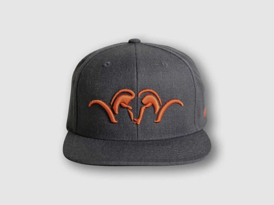 Blaser Kappe Classic Snapback grau/orange