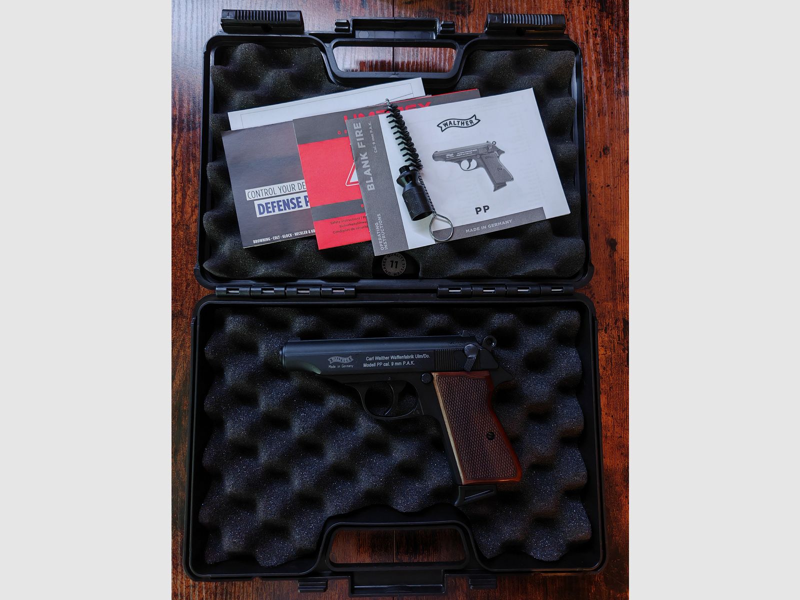 Walther PP cal. 9 mm P. A.K. 
