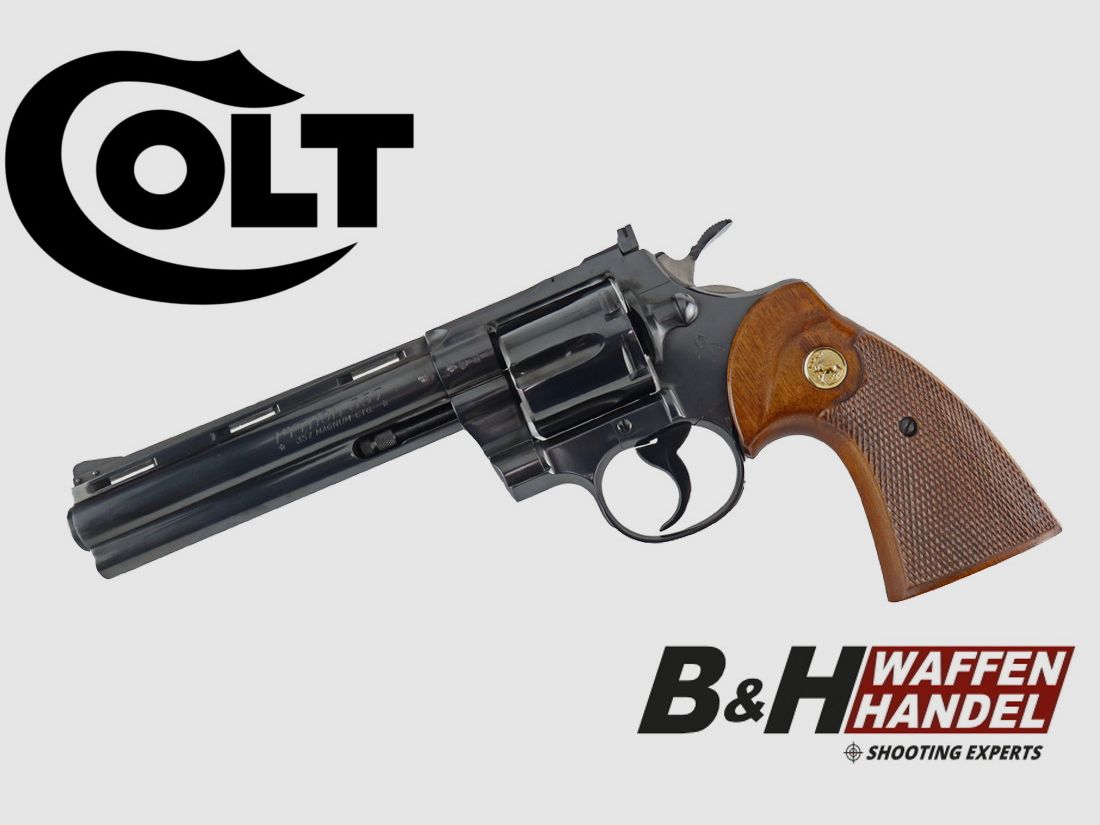 Colt Python 6 Zoll Beschussjahr 1969 