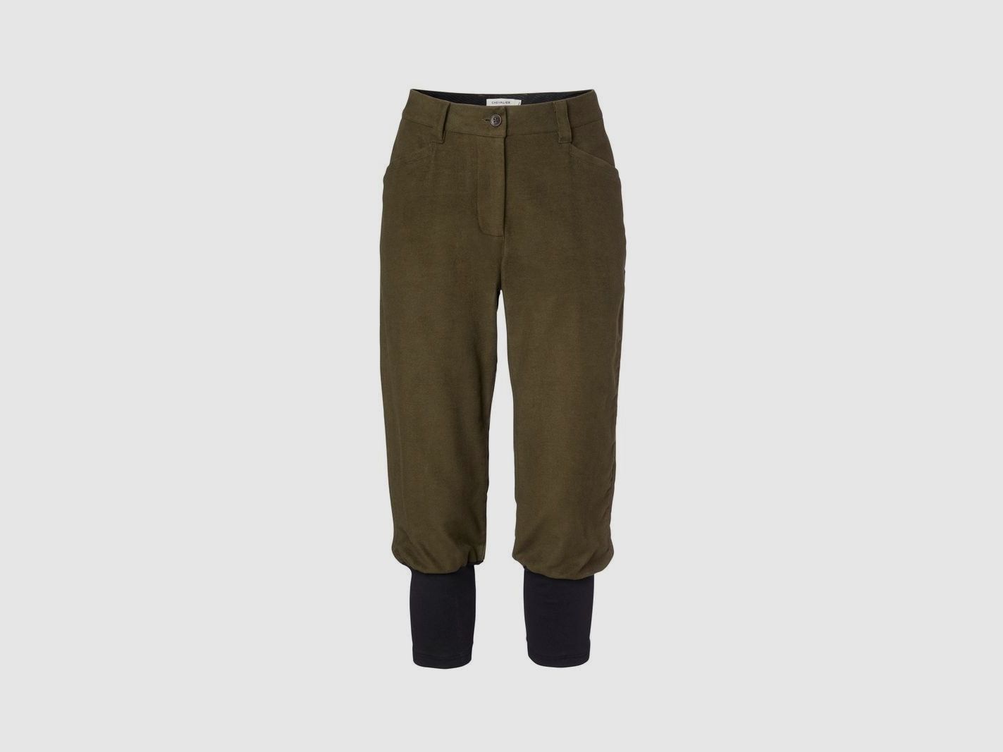 Chevalier Elemore Moleskin Breeks Ladies Forest Green 40W