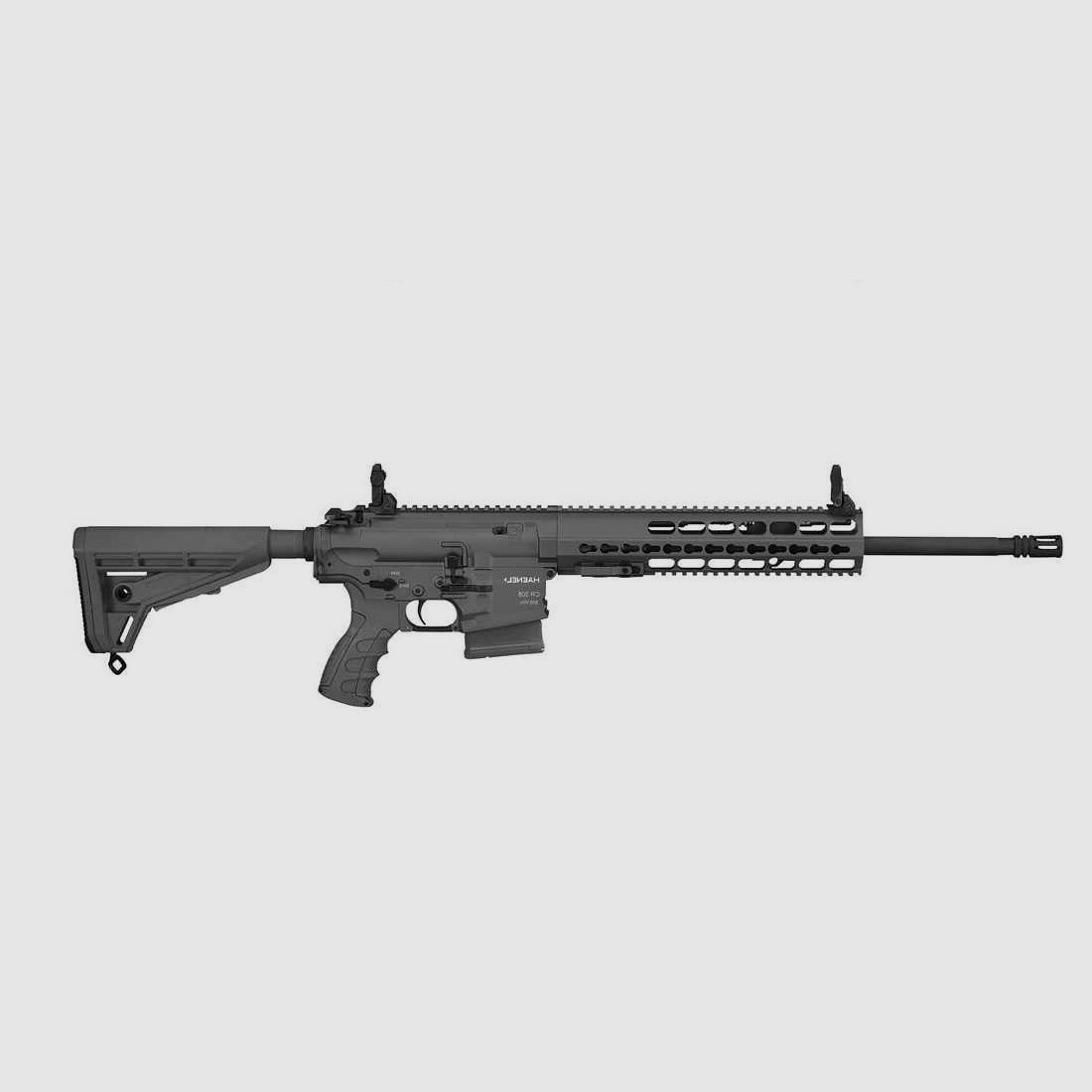 Fucile semiautomatico CR 308 con grilletto Match Haenel