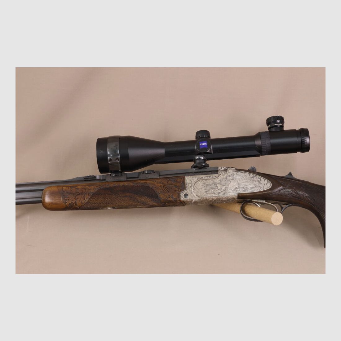 Krieghoff Ultra BBF mit Einstecklauf / Bergstutzen // 2x Zeiss!!