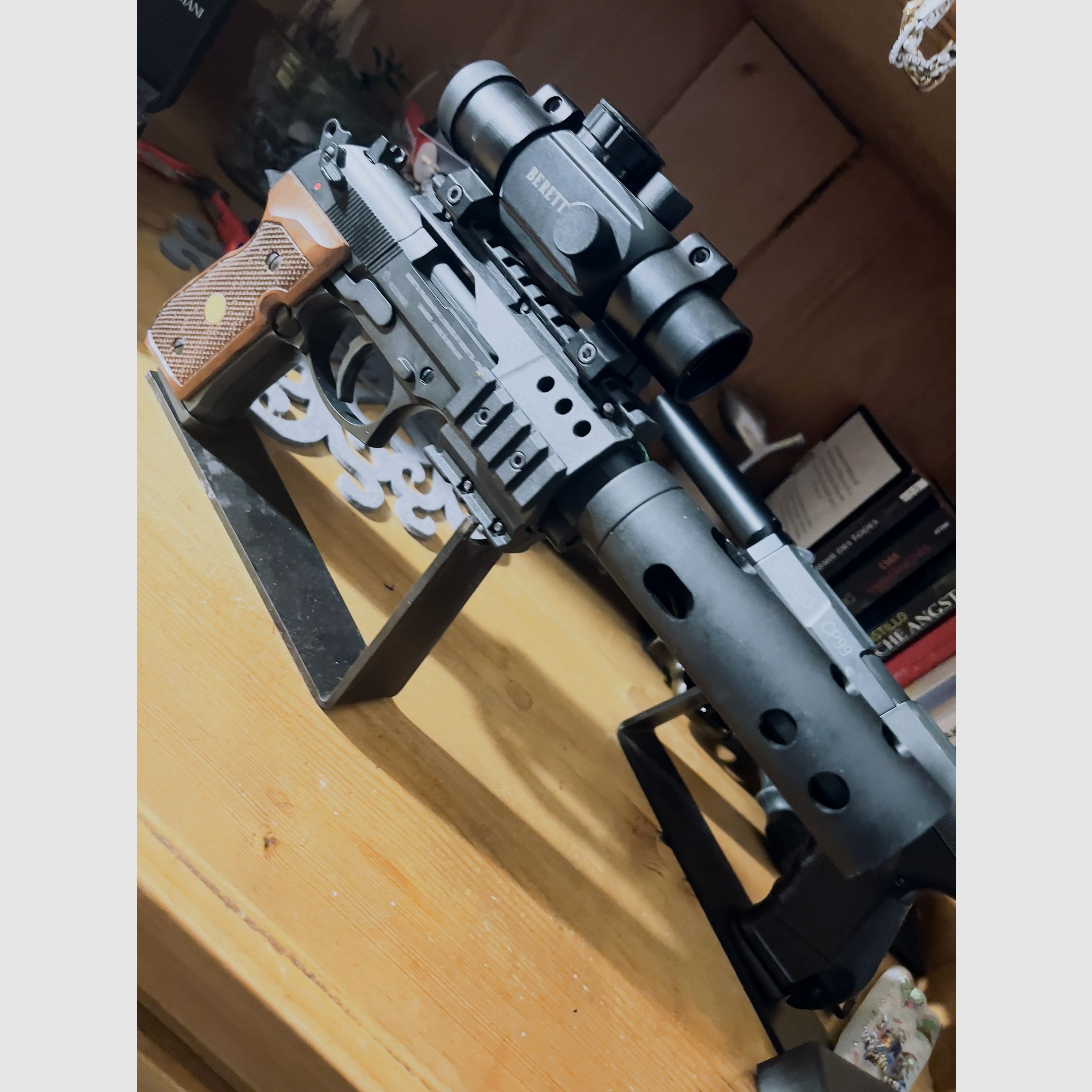 Beretta 92 FS XX-Treme 4,5 mm Diabolo brüniert Co2-Pistole