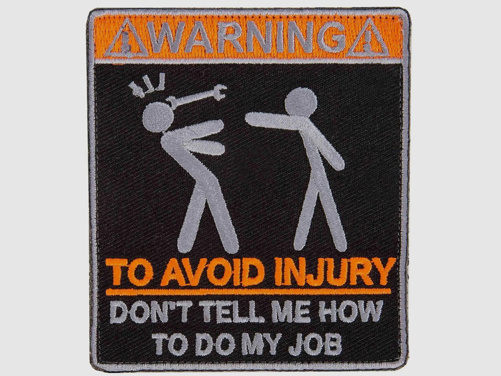 MD-Textil MD-Textil Patch Warning