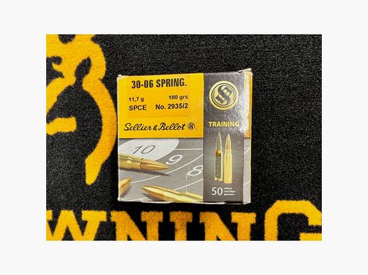 Sellier & Bellot Training SPCE 30-06 180 grs (x50)