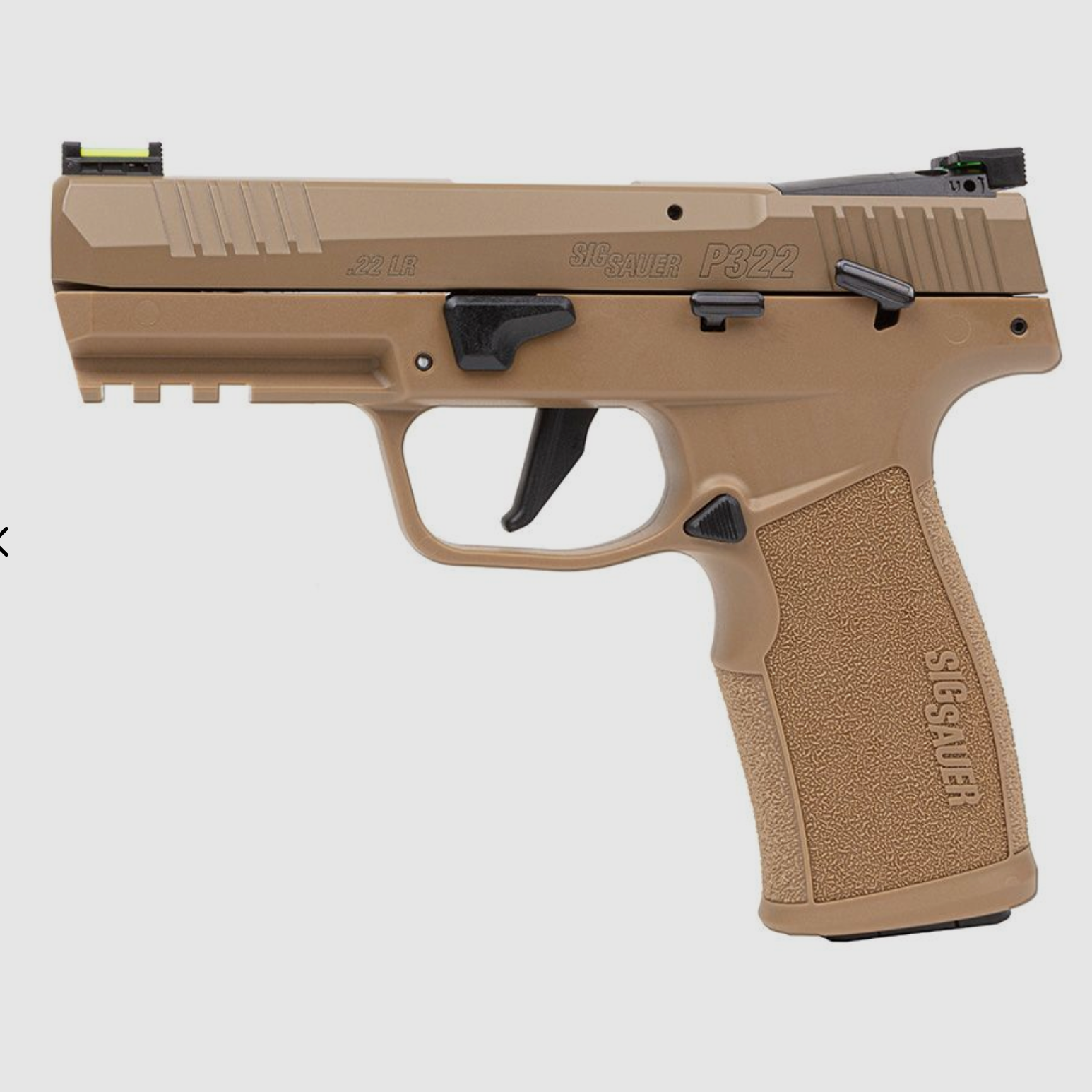 SIG Sauer P322 FDE OPTIC READY cal 22LR, afbeelding 3 van 4