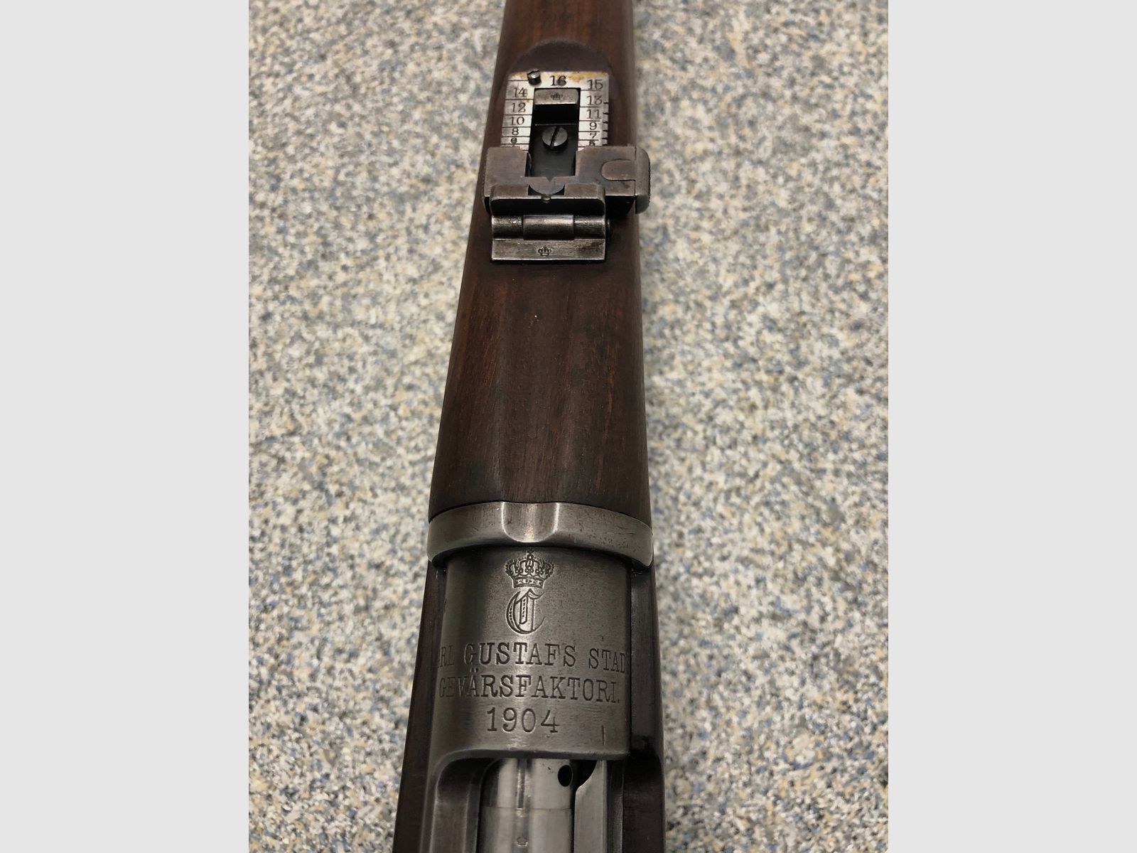 Karabiner M94/14 Carl Gustafs Stads 1904 6,5x55 SE "Rarität"