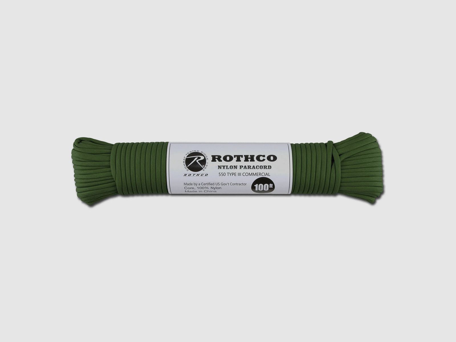 Rothco Rothco Fallschirmleine Nylon Type III 550 LB hunter grün
