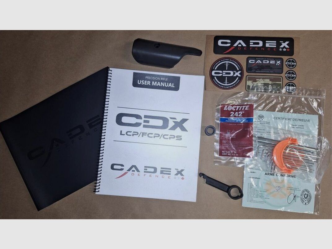 PROMO Repetierbüchse Cadex Defense CDX-R7 FCP Series Kal.: 6.5 Creedmoor, 24" Links Grau, Bild 2 von 13