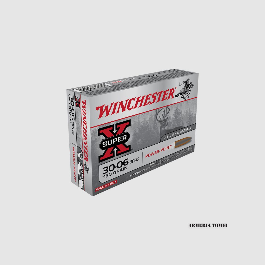 WINCHESTER – 30-06 SPRG POWER POINT 180GR, image 1 of 2