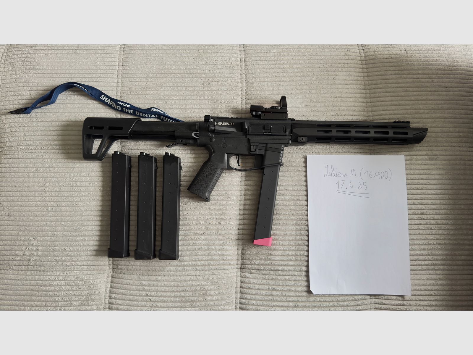 Novritsch SSR9 mit dot und Magazinen nur zuhause genutzt! 