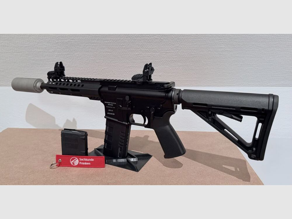 BTS Bavarian Tactical Systems & ASE Utra BTS-15 .300 AAC BLK 9" inkl. SL5i