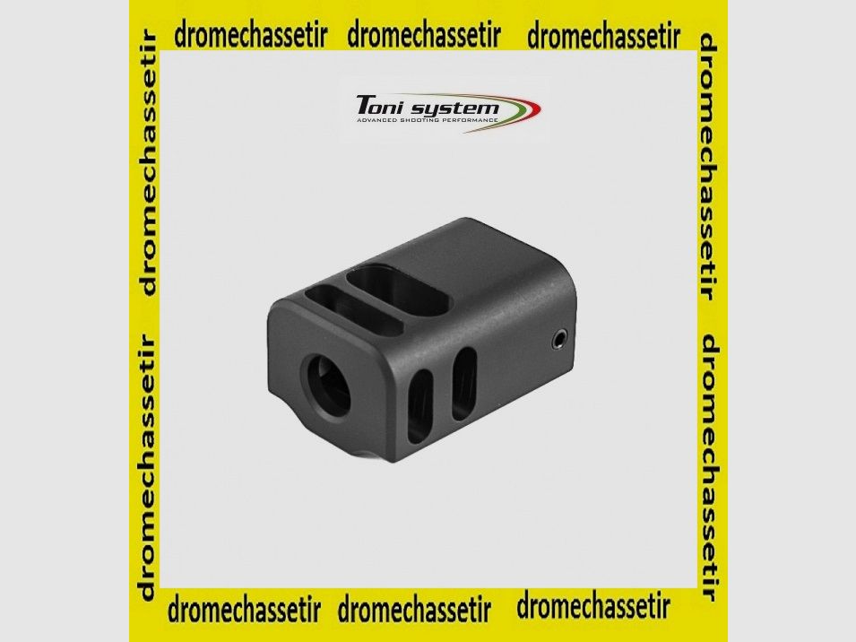 Freno di bocca compensatore per pistola Arsenal Firearms Mark 2 filettatura 13,5×1 LH, immagine 2 di 4