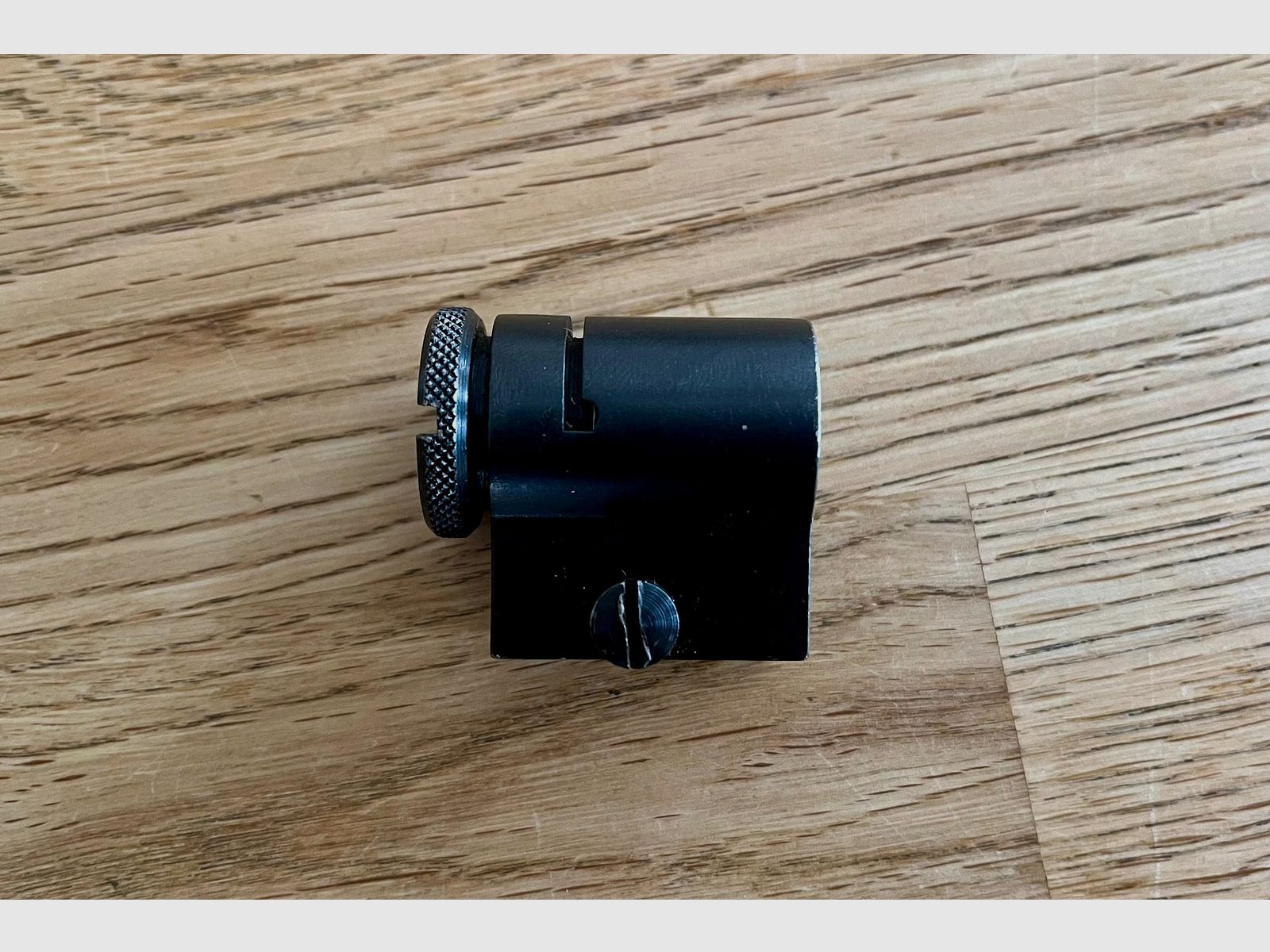 Haenel Suhl M150 Kornhalter mit Kornschraube und Klemmschraube Original DDR