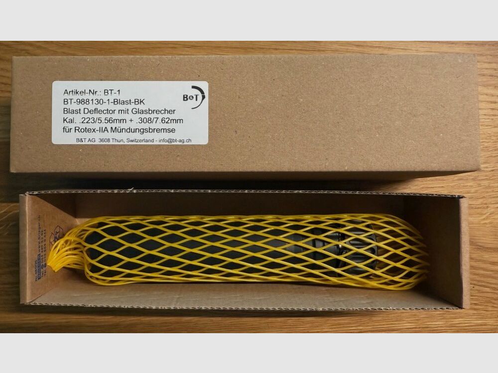 B&T AG (Brügger und Thomet) Blast Deflector with Glass Breaker Rotex IIA
