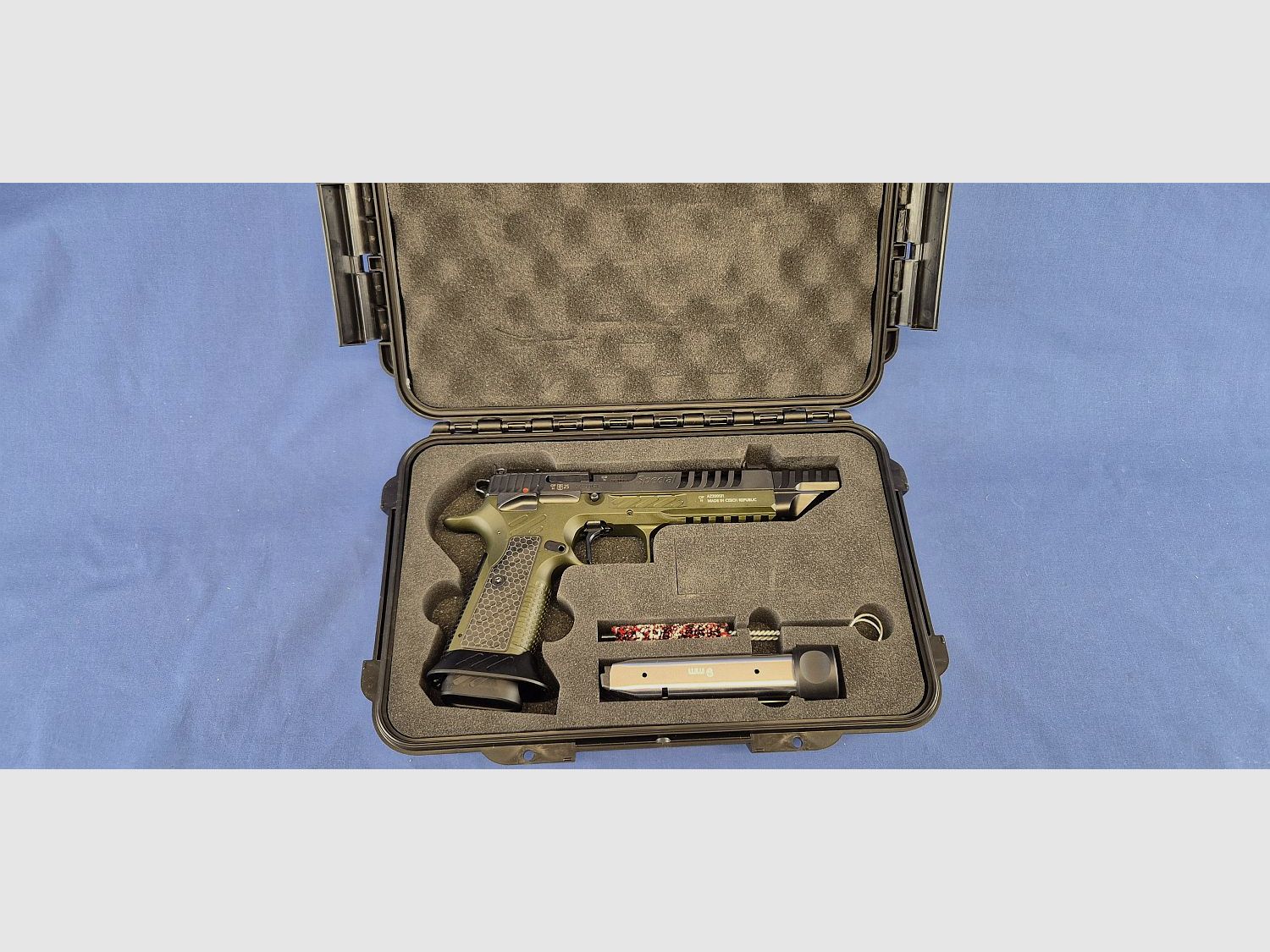 Arma Zeka AZ-P1 Sport Optics Spezial Kal. 9x19mm Black/OD Green 20 Schuss, Bild 3 von 3