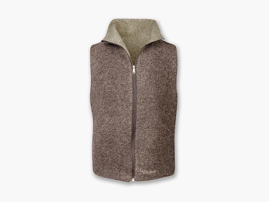 Gilet in feltro di lana Fellhof reversibile