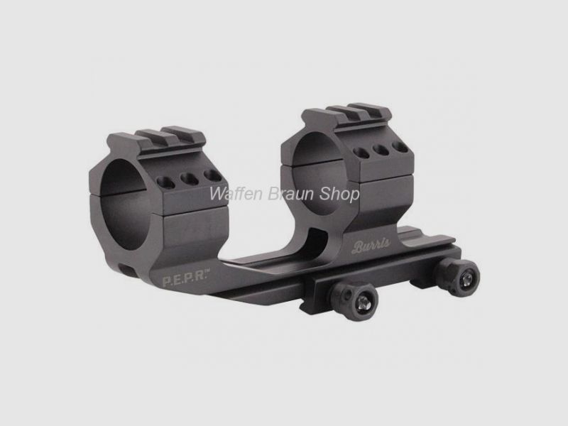 Burrismontage AR_PEPR QD 1" gekröpft mit Rändelschraube