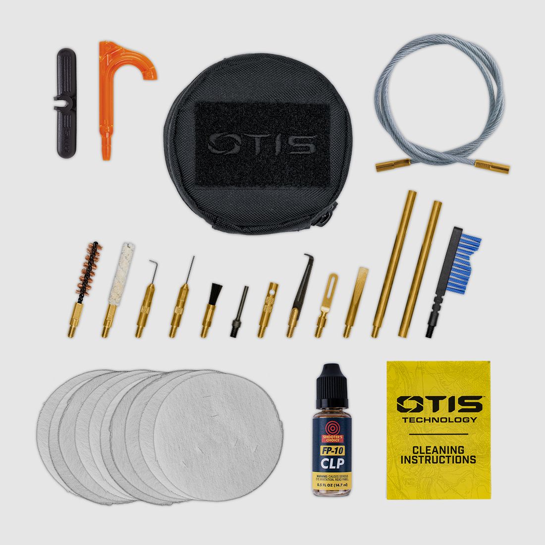 Otis cleaning set for 6.5mm including bag