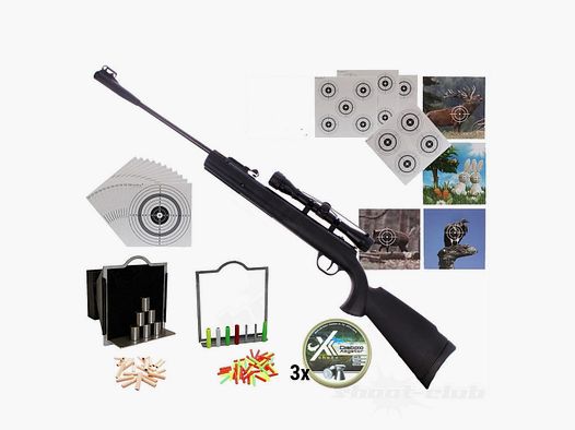 Ruger Air Scout Kit 4,5mm inkl. 4x32 Zielfernrohr im Super-Target Set