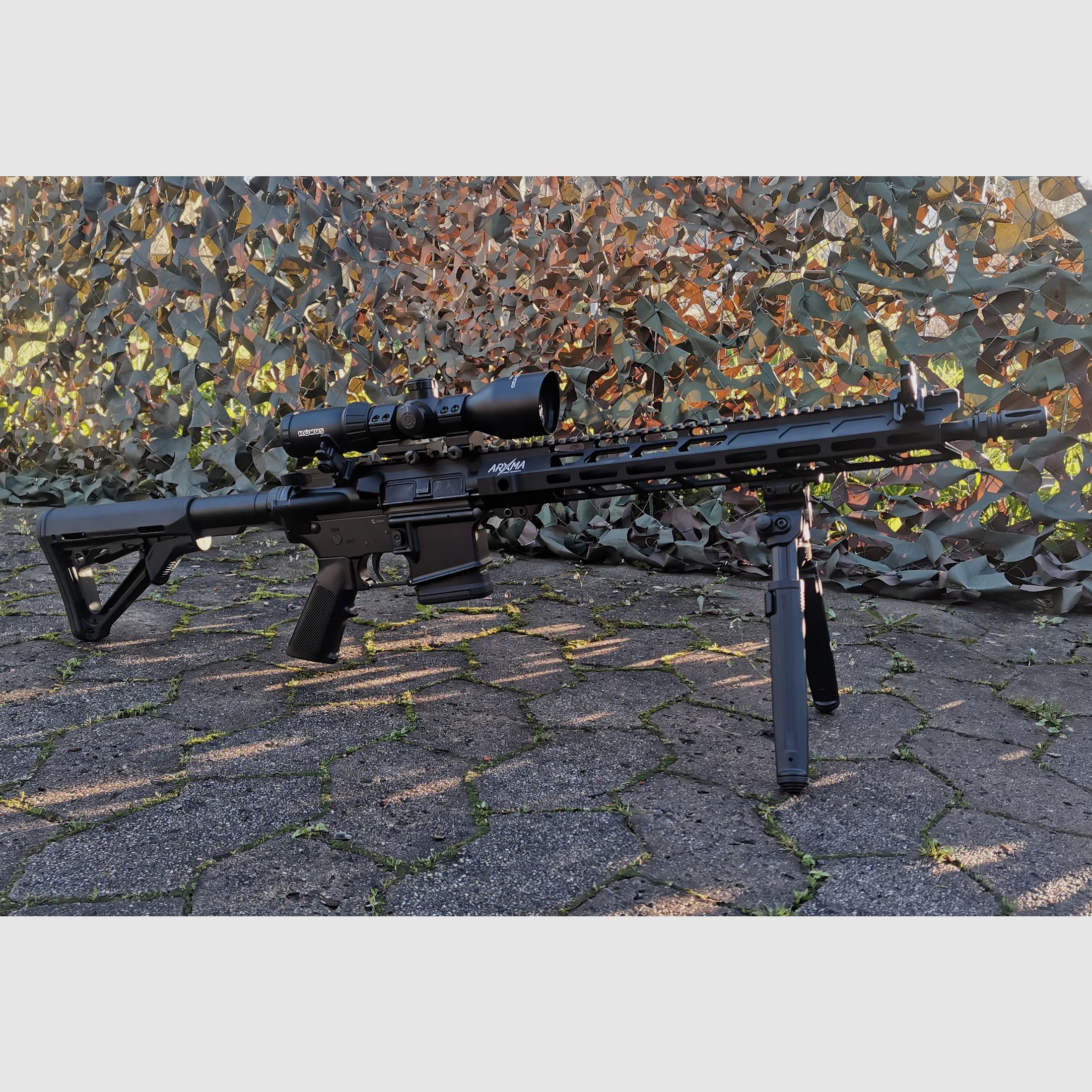 BM Custom AR15 carabine semi-automatique 16" .223 Rem Magpul bipied