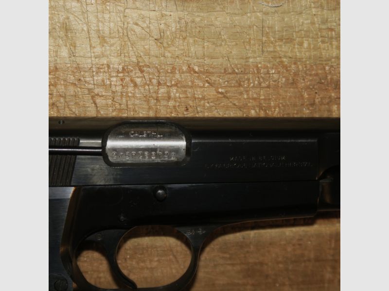 original FN BROWNING BELGIAN HI POWER HP Kal. 9mm PISTOLE "SIGNATURE MODEL" high-power colt sig