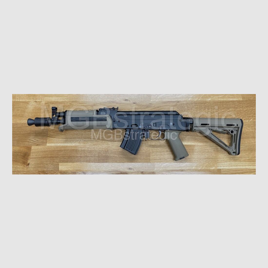 sportlich zugelassen! WBP Mini Jack Sport - halbautom. Büchse 7,62x39 25,9 cm Lauf - mit Schubschaft! Qualität hergestellt in Polen - Neuheit! - System AKM AK47 AK74 Mini Jack