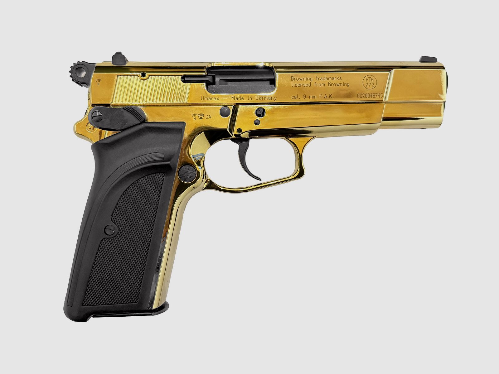 Browning GPDA9 Schreckschuss Pistole 9mm P.A.K. Gold - NEU