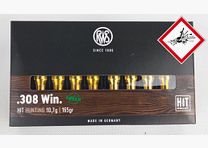 RWS HIT hunting cartridge .308 Win 165grs