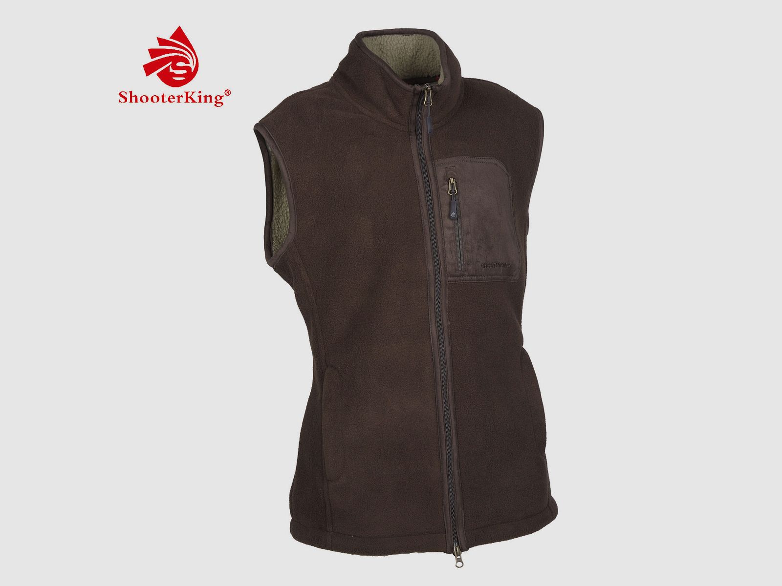 SHOOTERKING Fleece Weste Forest Damen