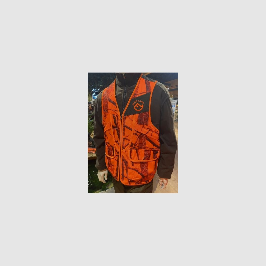 Farm-Land Signalweste Blaze Camo